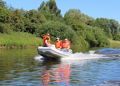 Bootstour auf der Weser